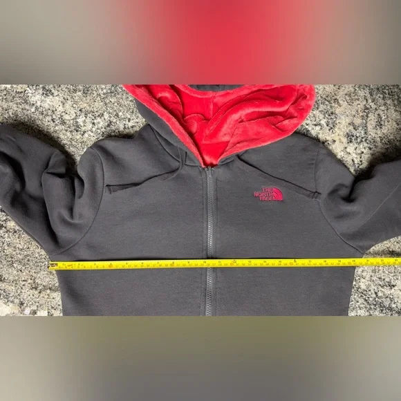 Reversible- The North Face Women’s Full-Zip w/ Hood Jacket - Picture 7 of 9
